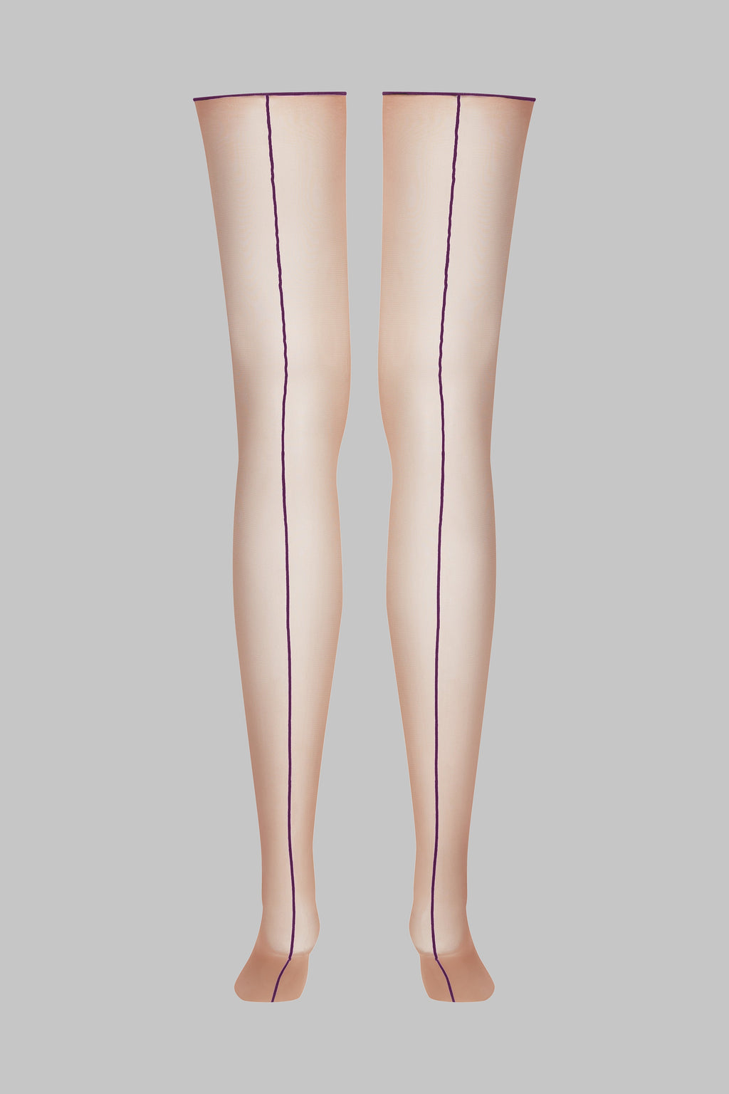 Bas coupés roulés couture 20D - Legwear