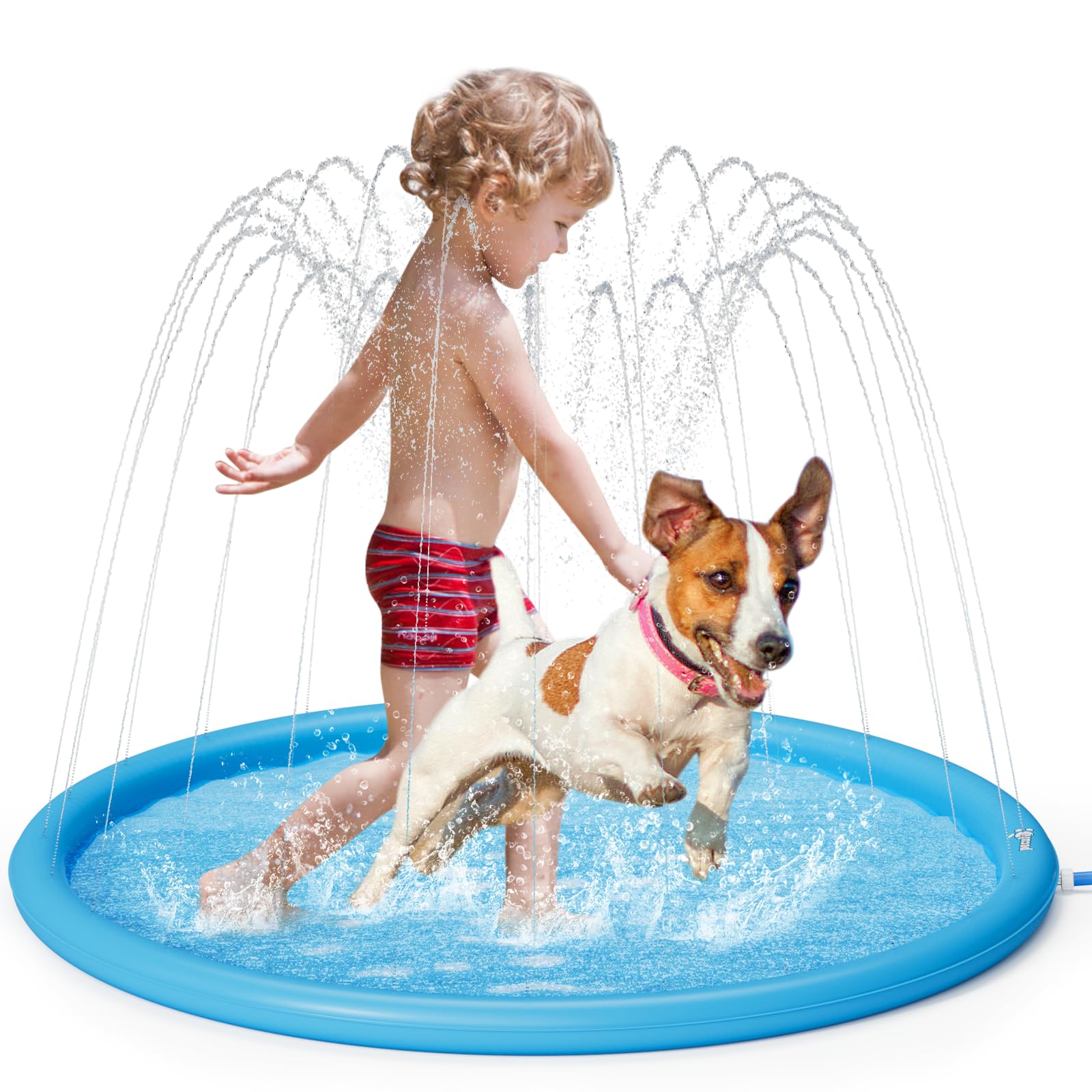 S-4XL Sprinkler Pad for Dogs & Kids