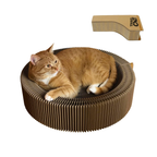"The Accordion" Travel Cardboard Bed & Scratcher