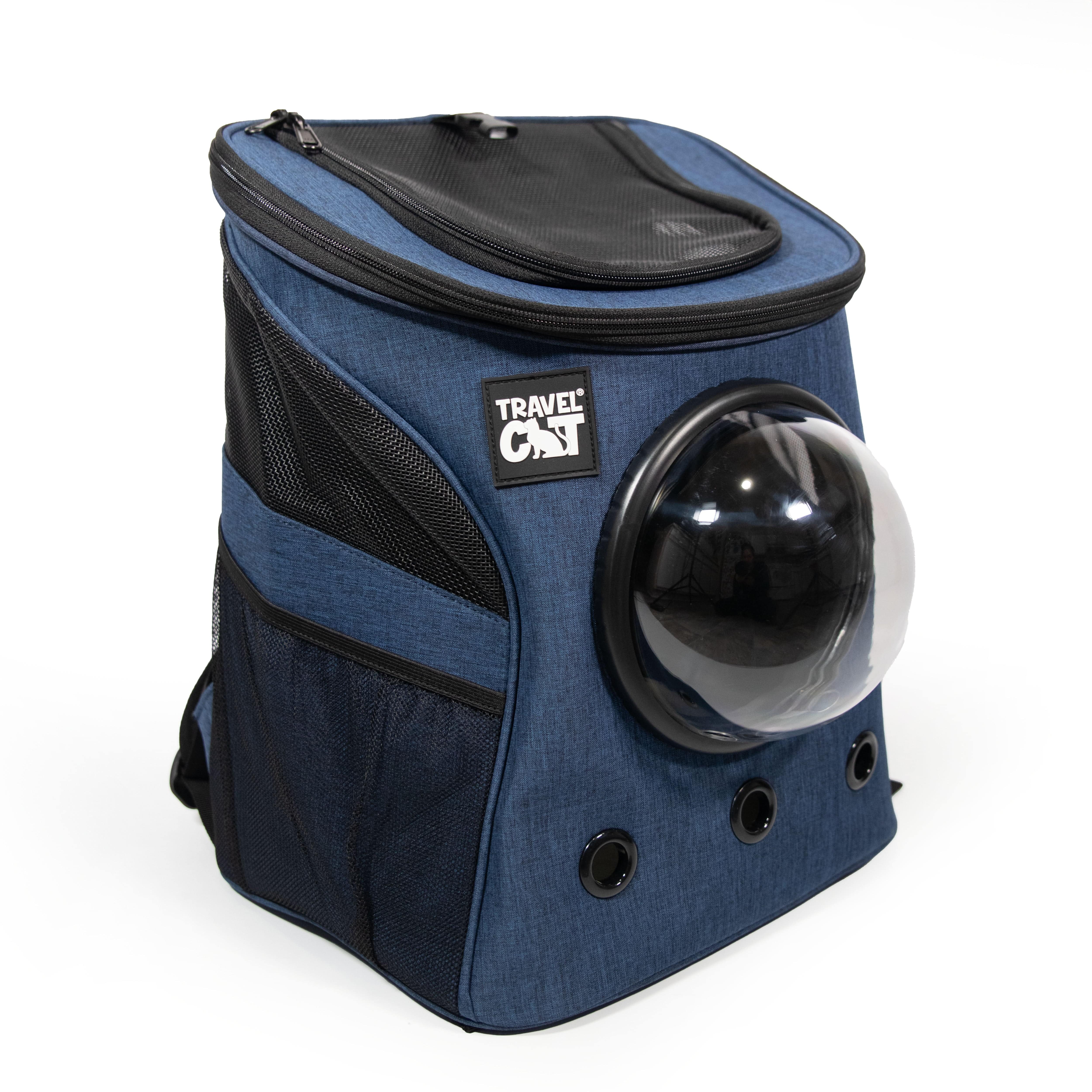 "The Fat Cat" Cat Backpack & Meowbile Home Bundle