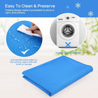 XS-XXL Dog Cooling Mat Blue