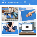 XS-XXL Dog Cooling Mat Blue