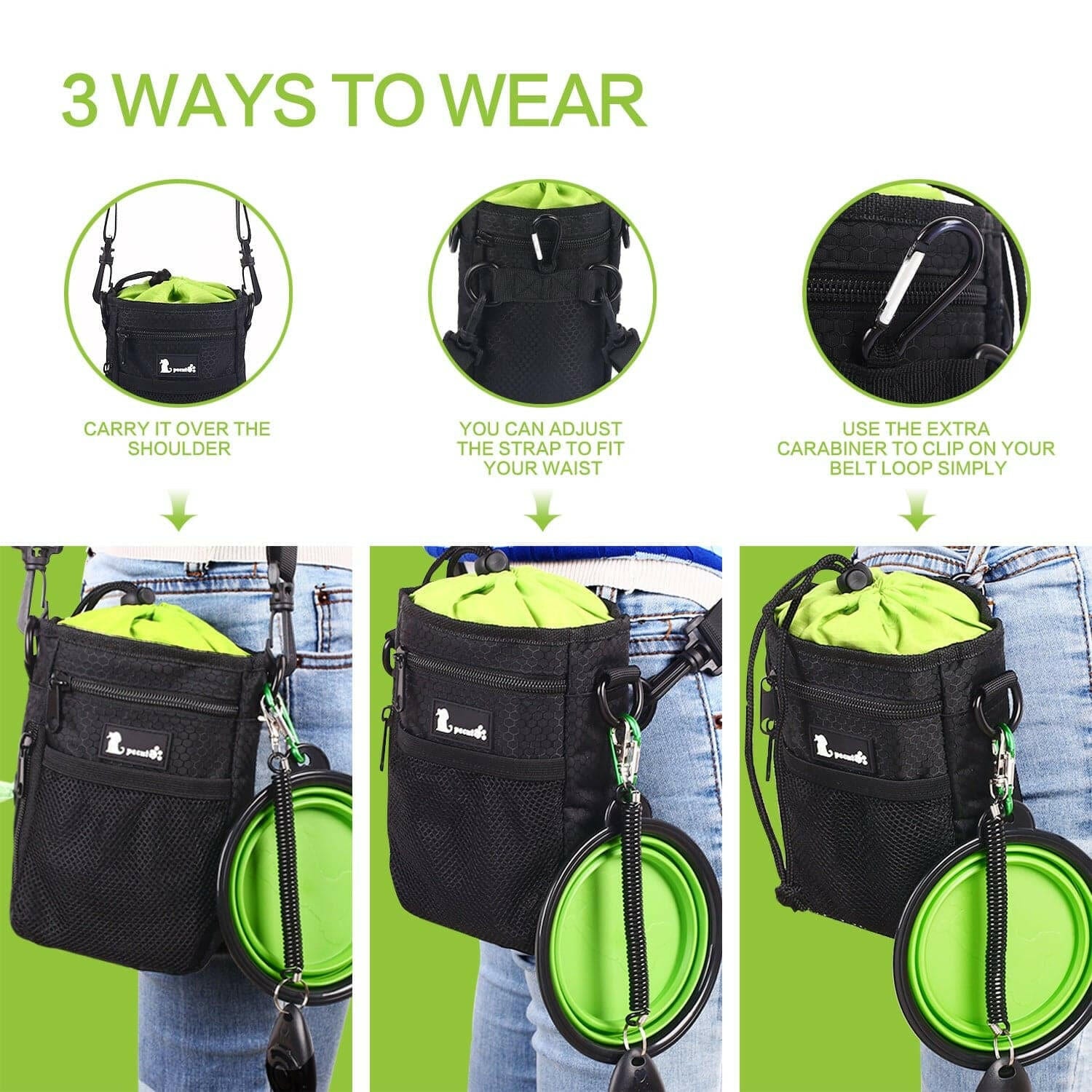 Waterproof Dog Treat Pouch Bag