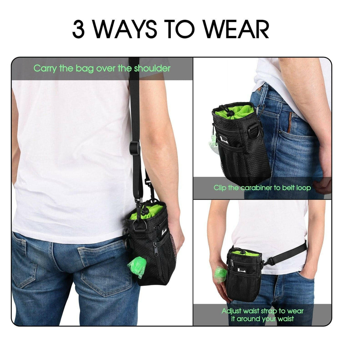 Waterproof Dog Treat Pouch Bag