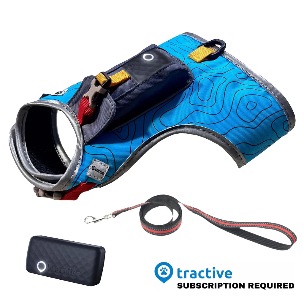 "The Pathfinder" Cat Harness & Tractive Cat GPS & Health Tracker Bundle