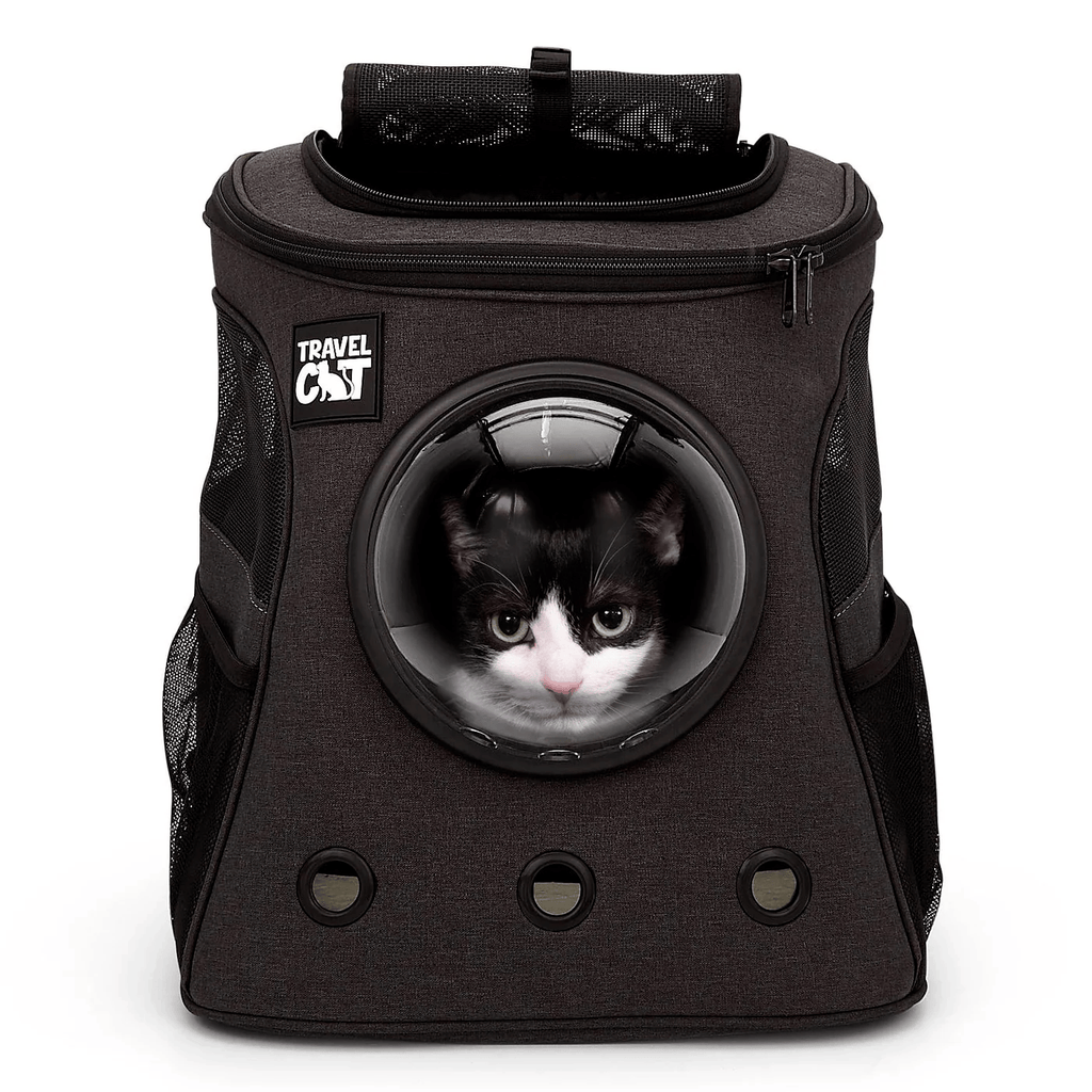 "The Fat Cat" Cat Backpack & Meowbile Home Bundle