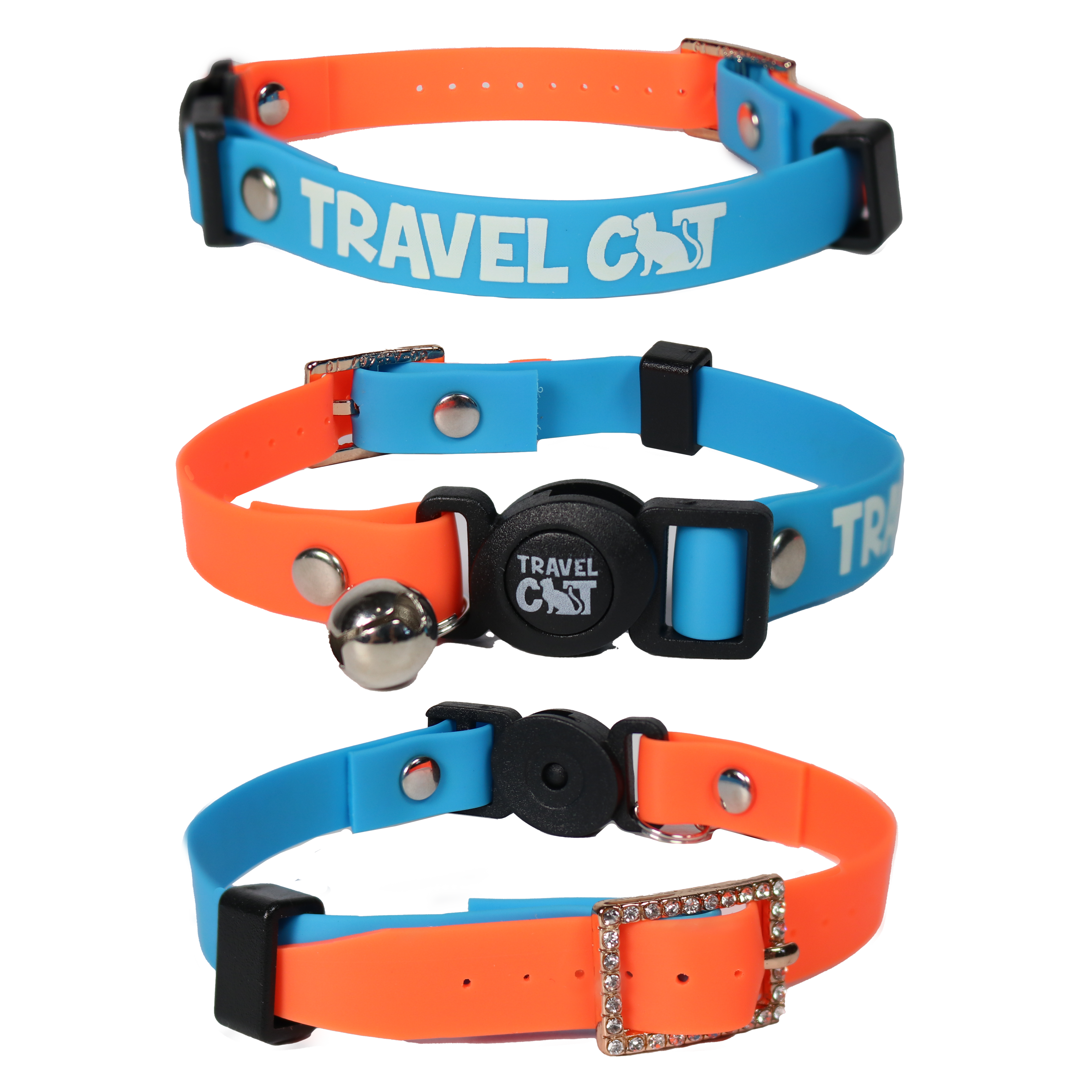“The Travel Cat” Breakaway Cat Collar