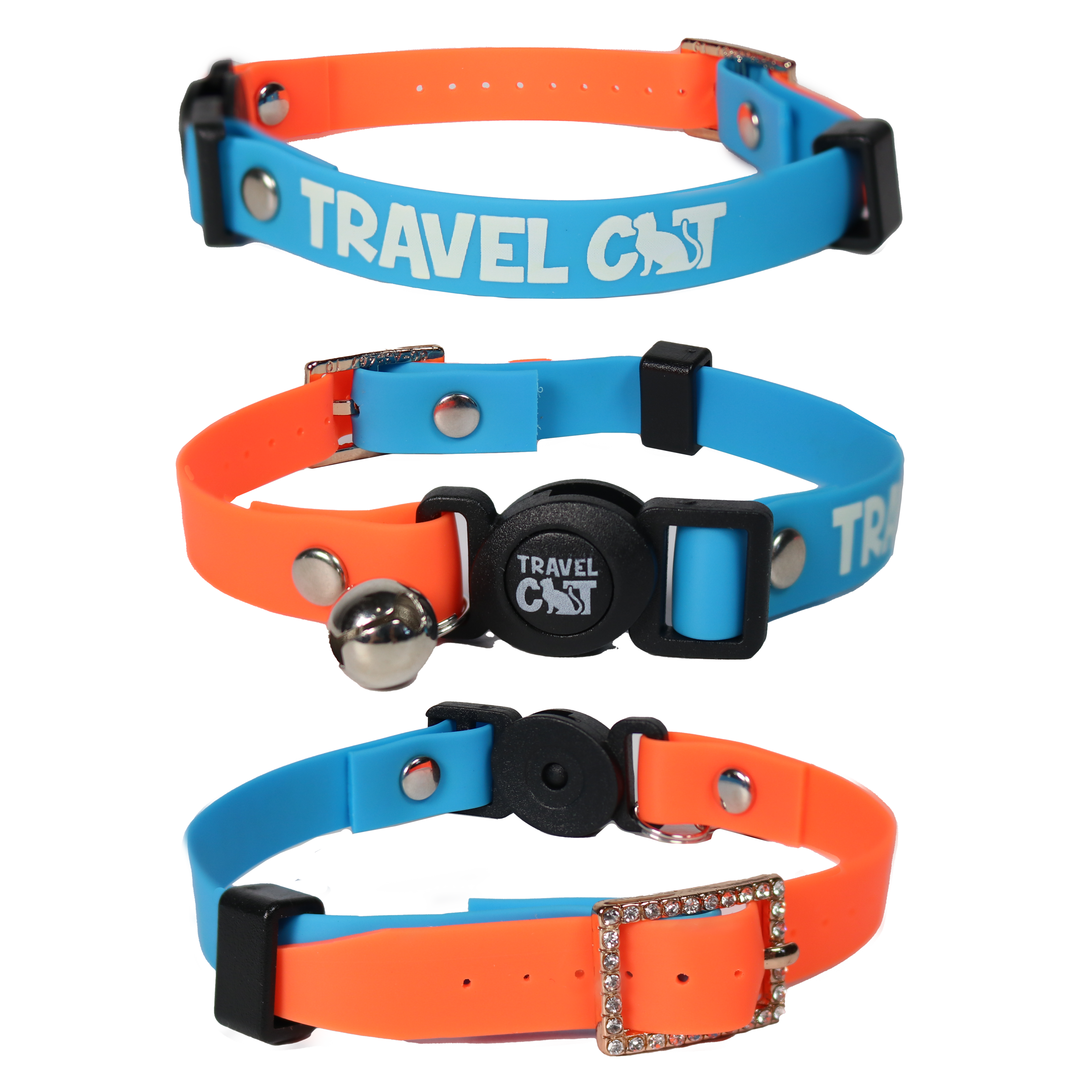 “The Travel Cat” Breakaway Cat Collar