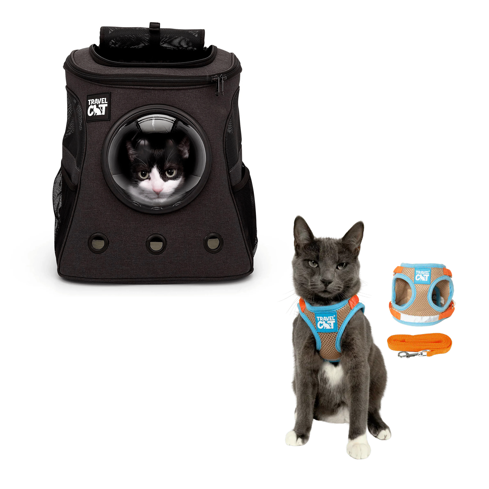 Build Your Own Cat Backpack and Harness Bundle