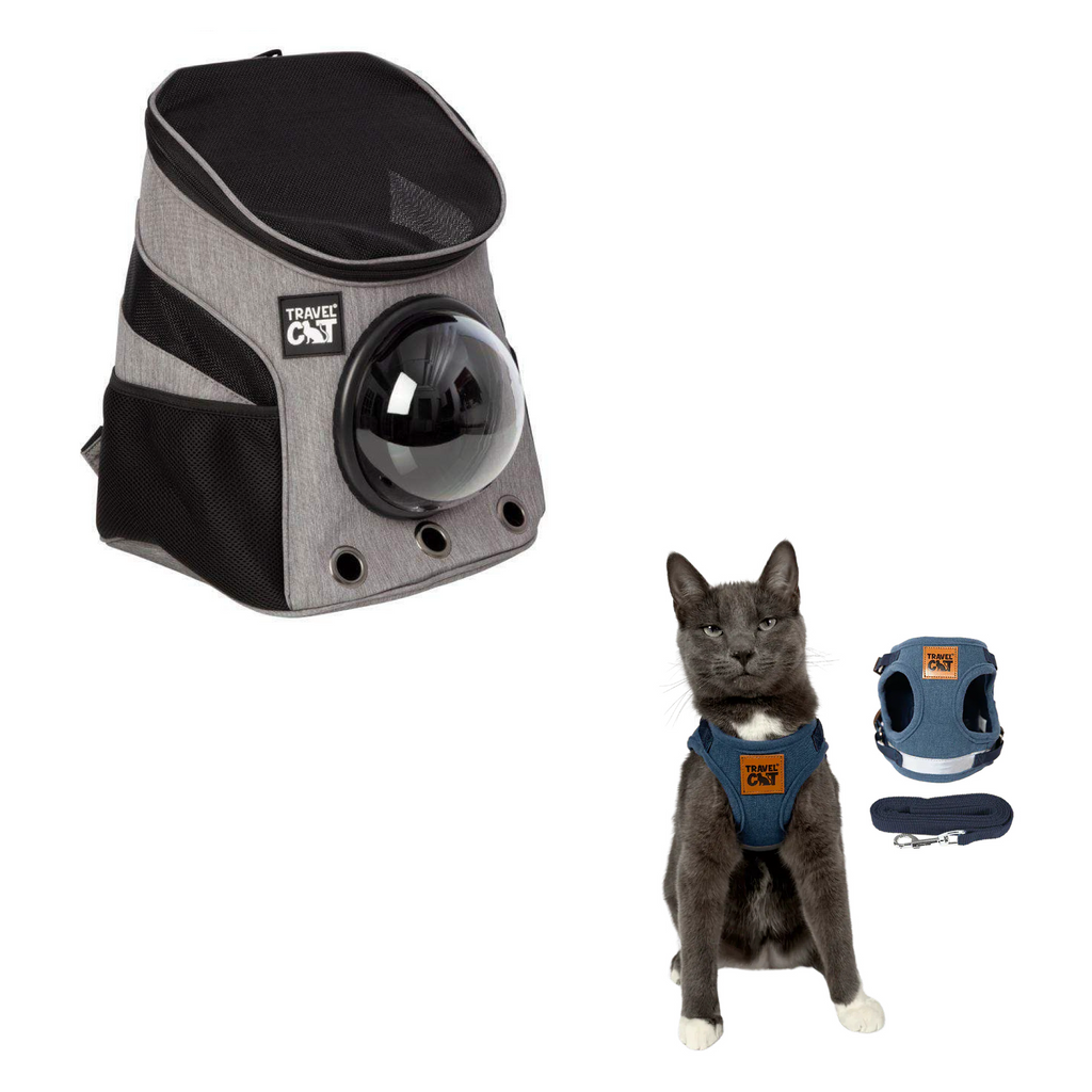 Build Your Own Cat Backpack and Harness Bundle