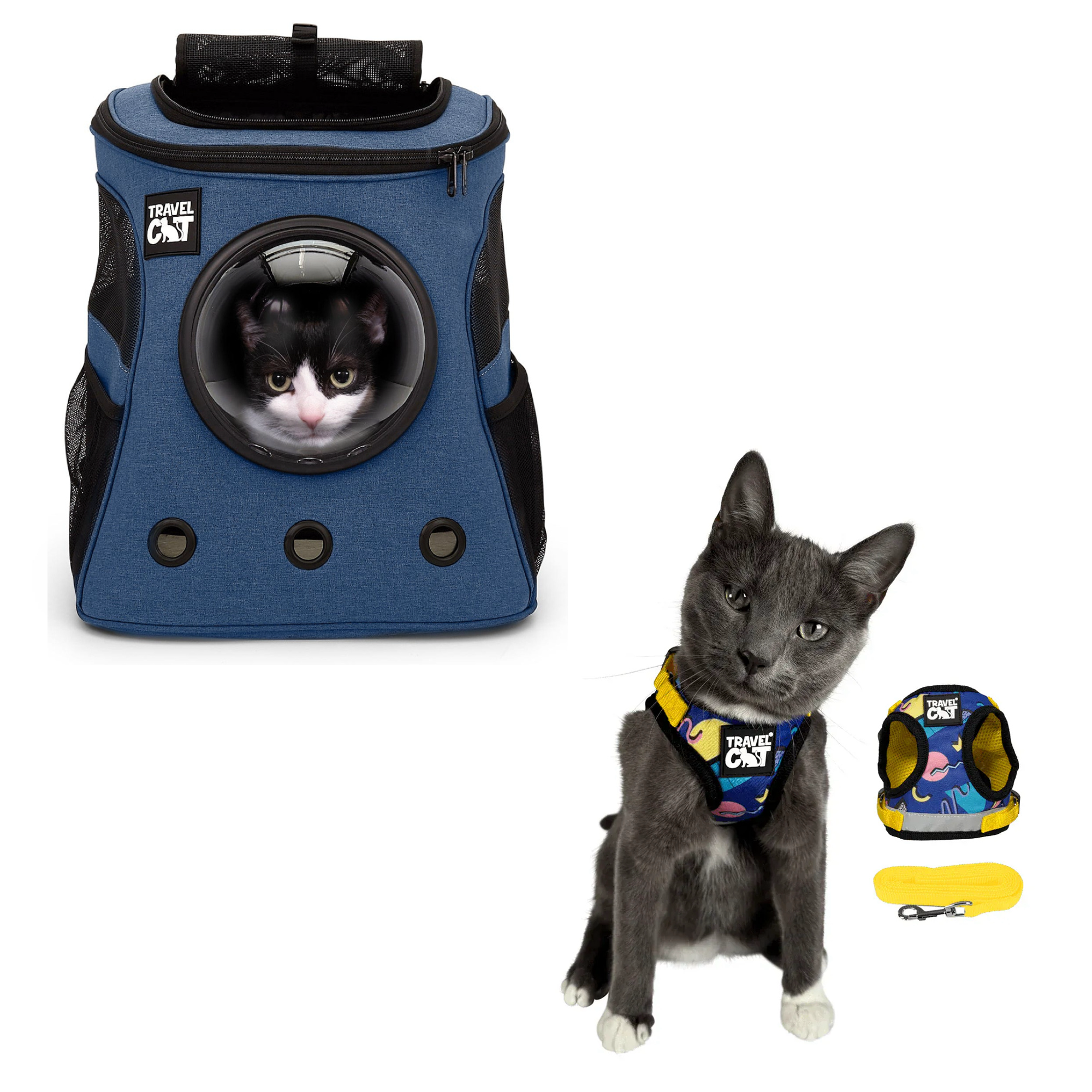Build Your Own Cat Backpack and Harness Bundle