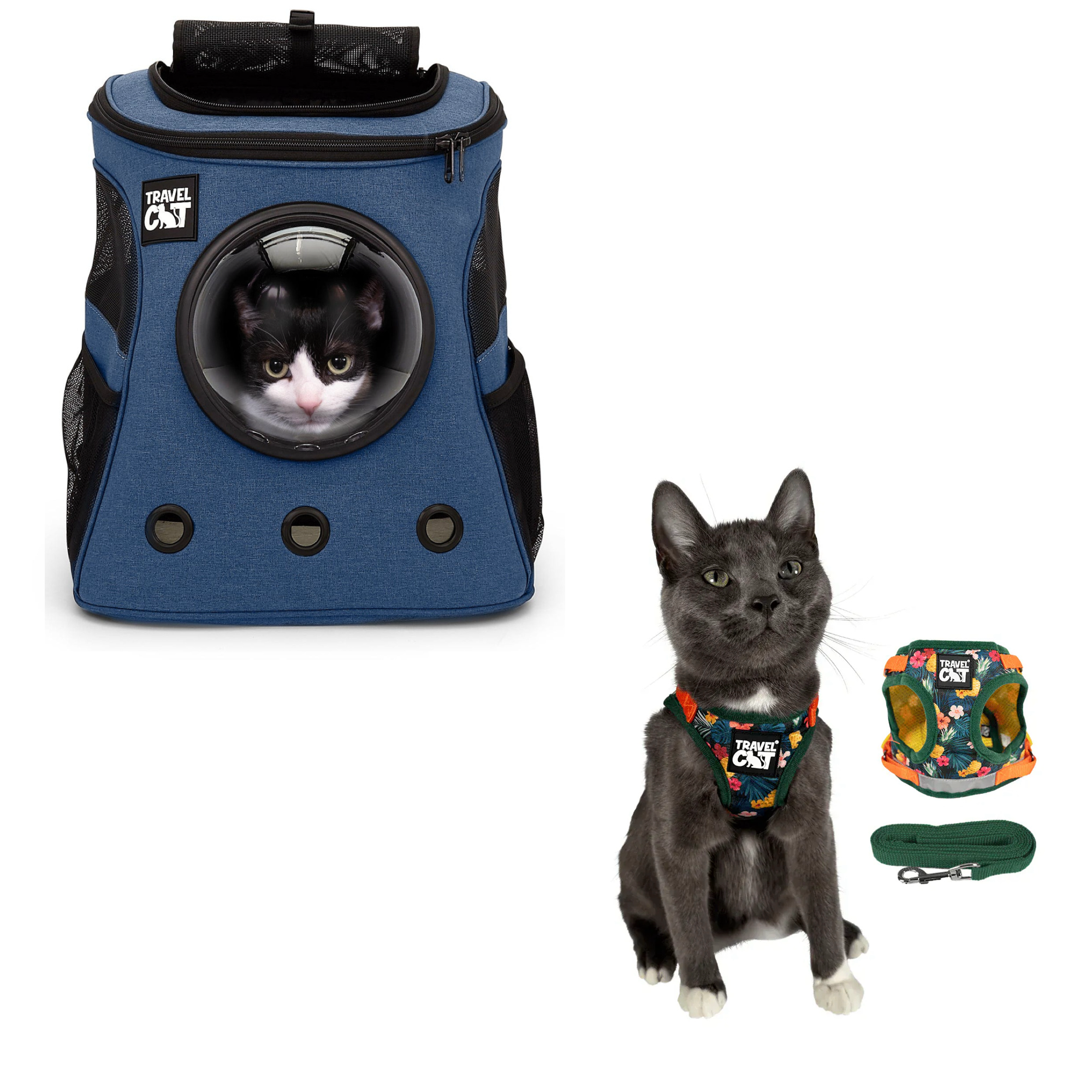 Build Your Own Cat Backpack and Harness Bundle