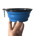 "The Go Anywhere Bowl" Collapsible Travel Pet Food and Water Dish For Cats