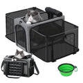 Airline Approved Cat Carrier Expandable Pet Carrier up to 5kg/12lbs