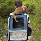 Portable Breathable Rucksack Pet Carrier Backpack