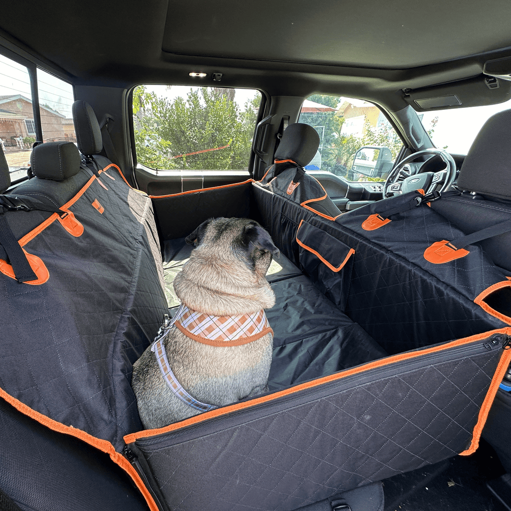 Back Seat Extender for Dogs with 3cm Pearl Cotton
