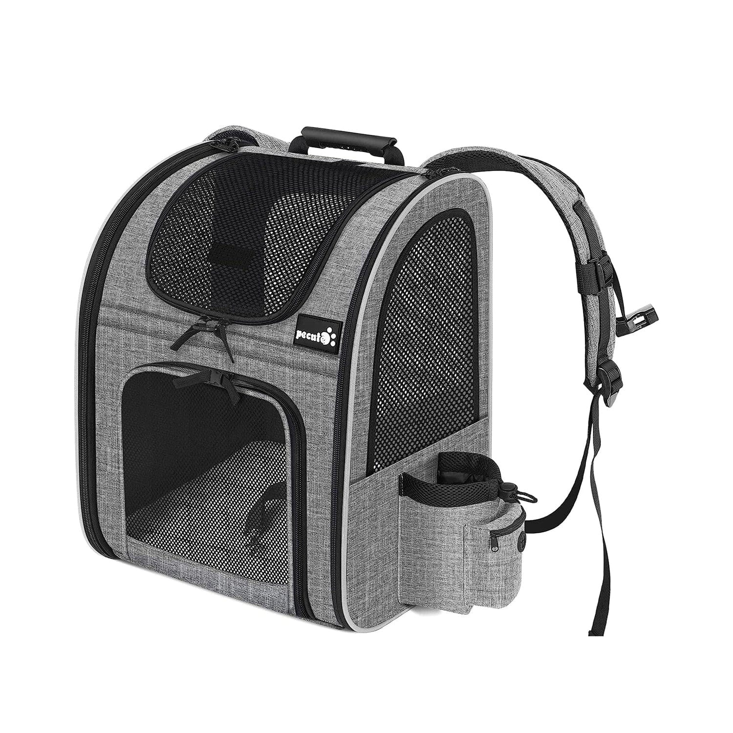 Cat Carrier Dog Backpack (Grey)