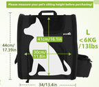 Cat Carrier Dog Backpack (Black)