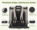 Cat Carrier Dog Backpack Expandable (Khaki)