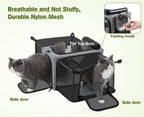 Airline Approved Cat Carrier Expandable Pet Carrier up to 5kg/12lbs