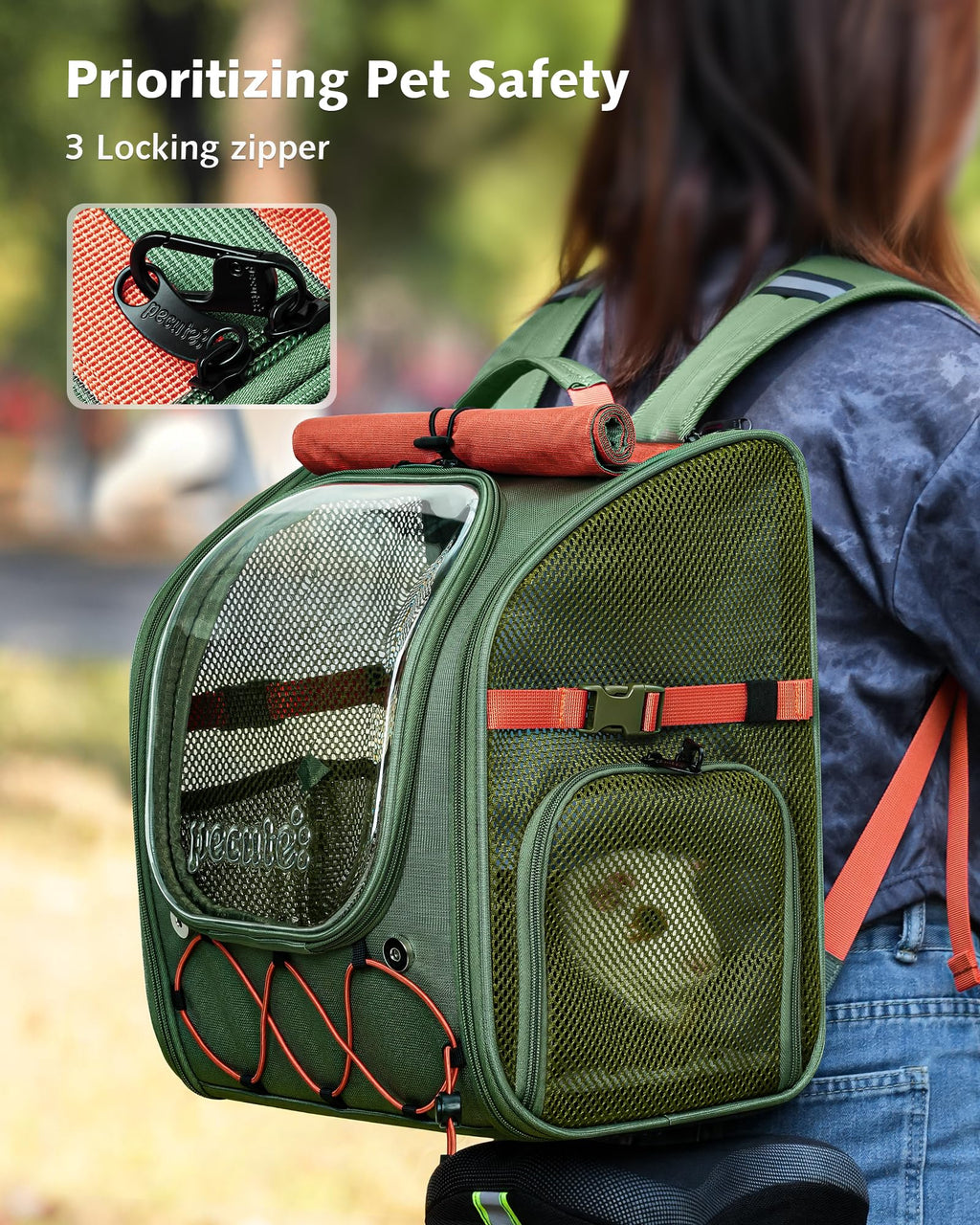 Small Pet Carrier Breathable Guinea Pig Carrier