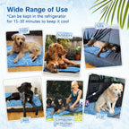 M-XL Dog Cooling Mat Ice Cracks