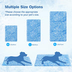 M-XL Dog Cooling Mat Ice Cracks