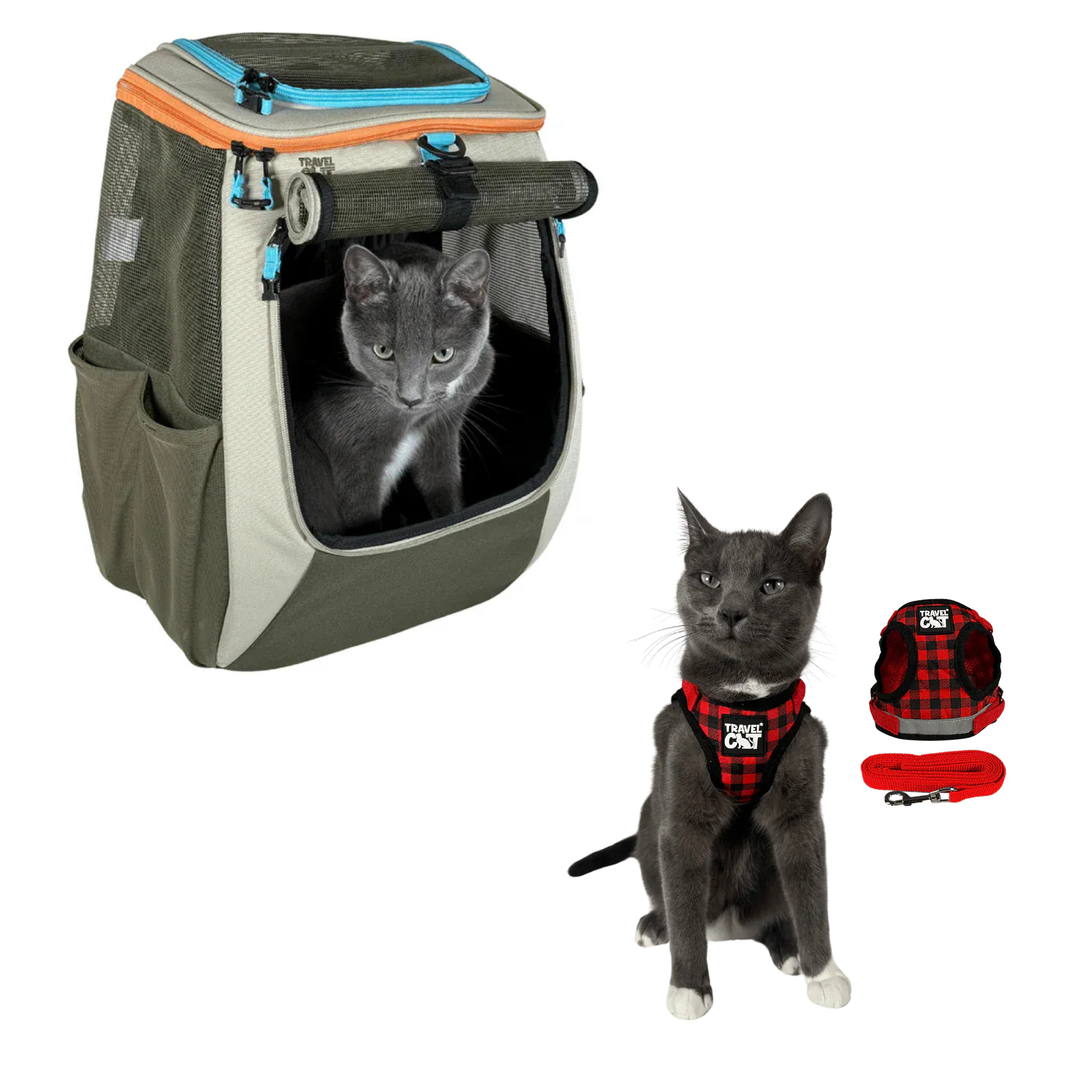 Build Your Own Cat Backpack and Harness Bundle