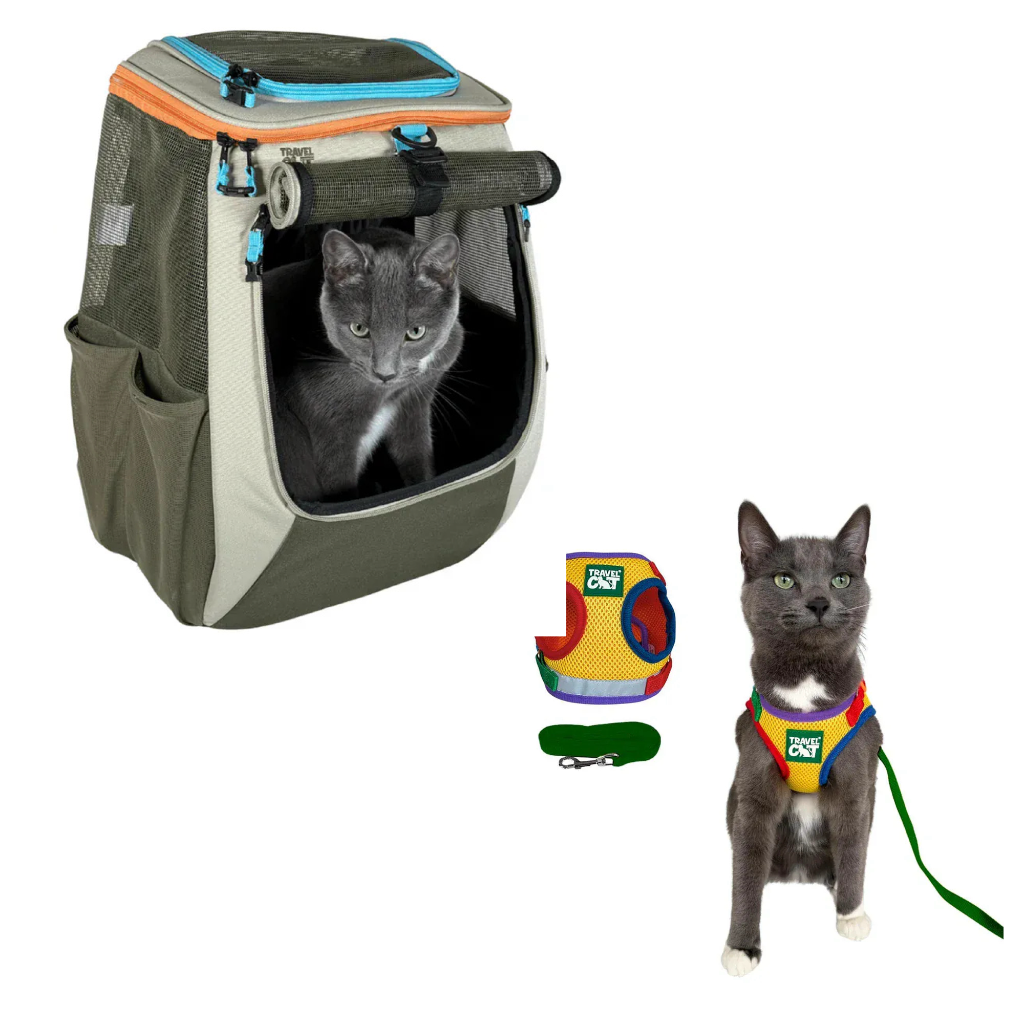 Build Your Own Cat Backpack and Harness Bundle