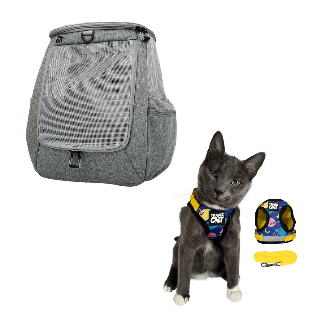 Build Your Own Cat Backpack and Harness Bundle