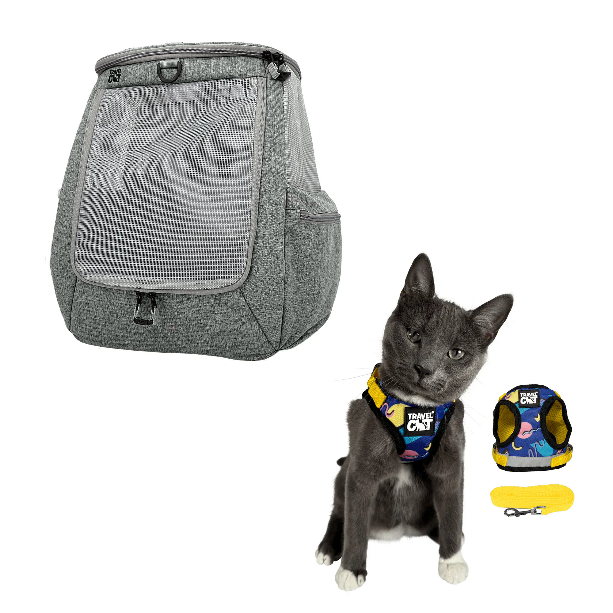 Build Your Own Cat Backpack and Harness Bundle