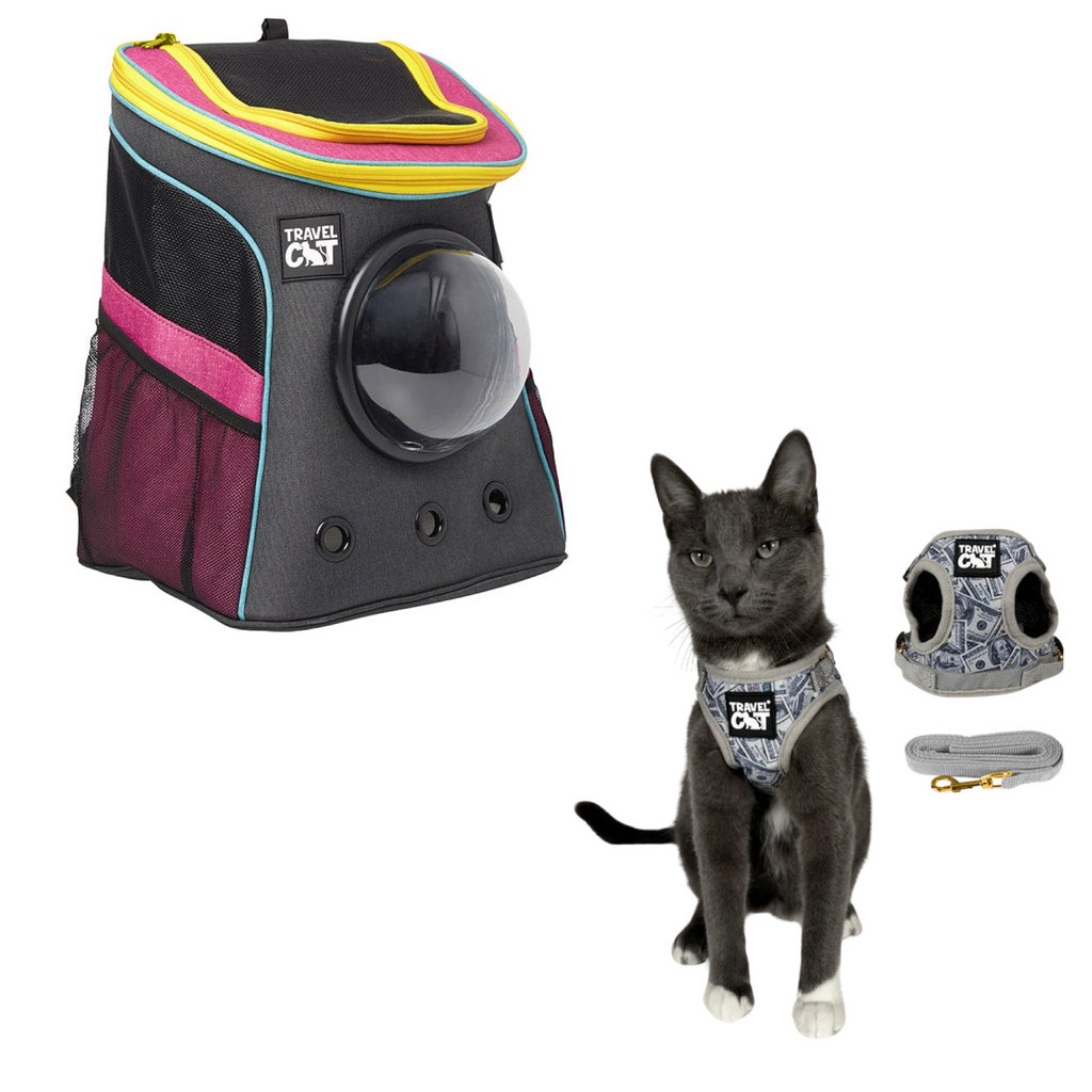 Build Your Own Cat Backpack and Harness Bundle