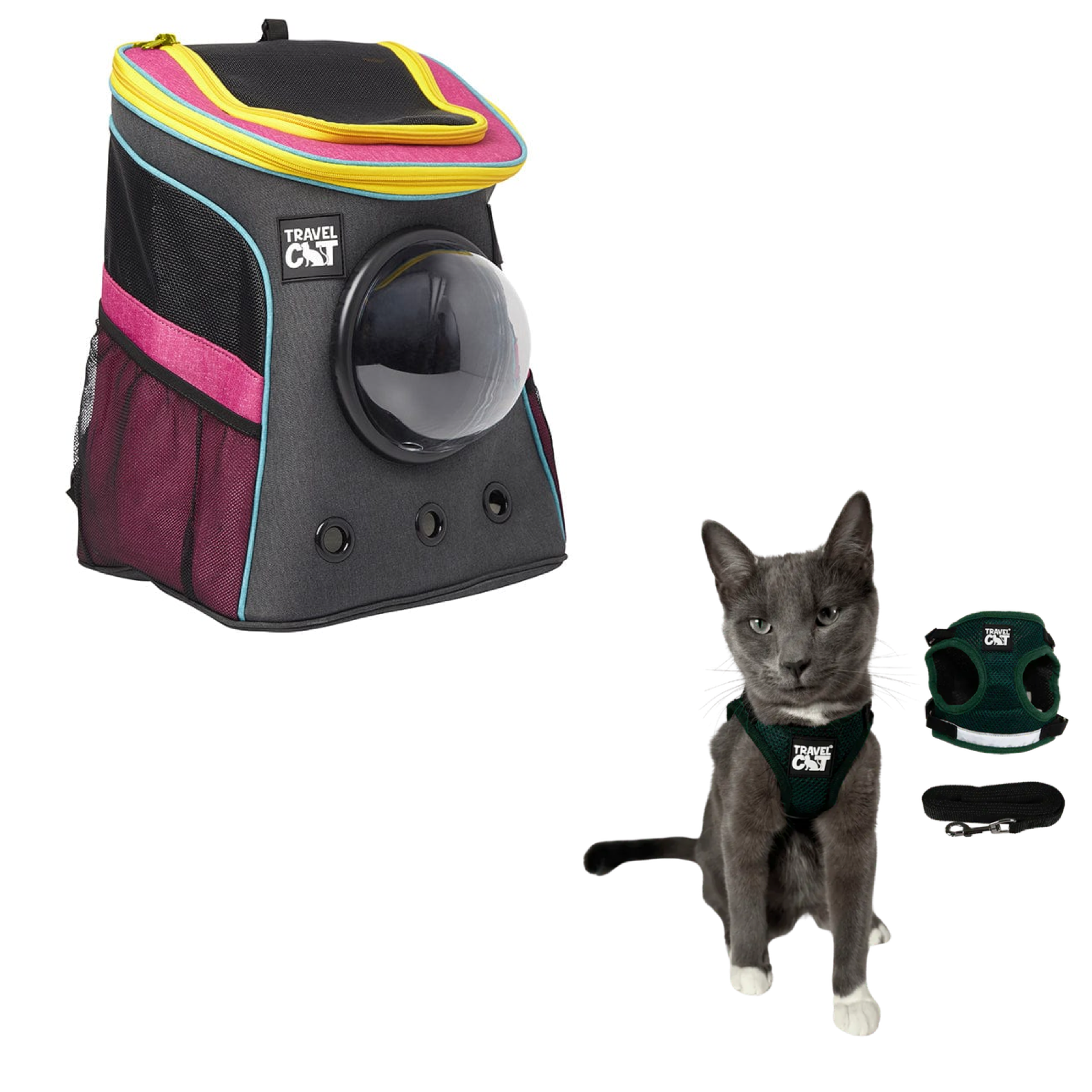 Build Your Own Cat Backpack and Harness Bundle