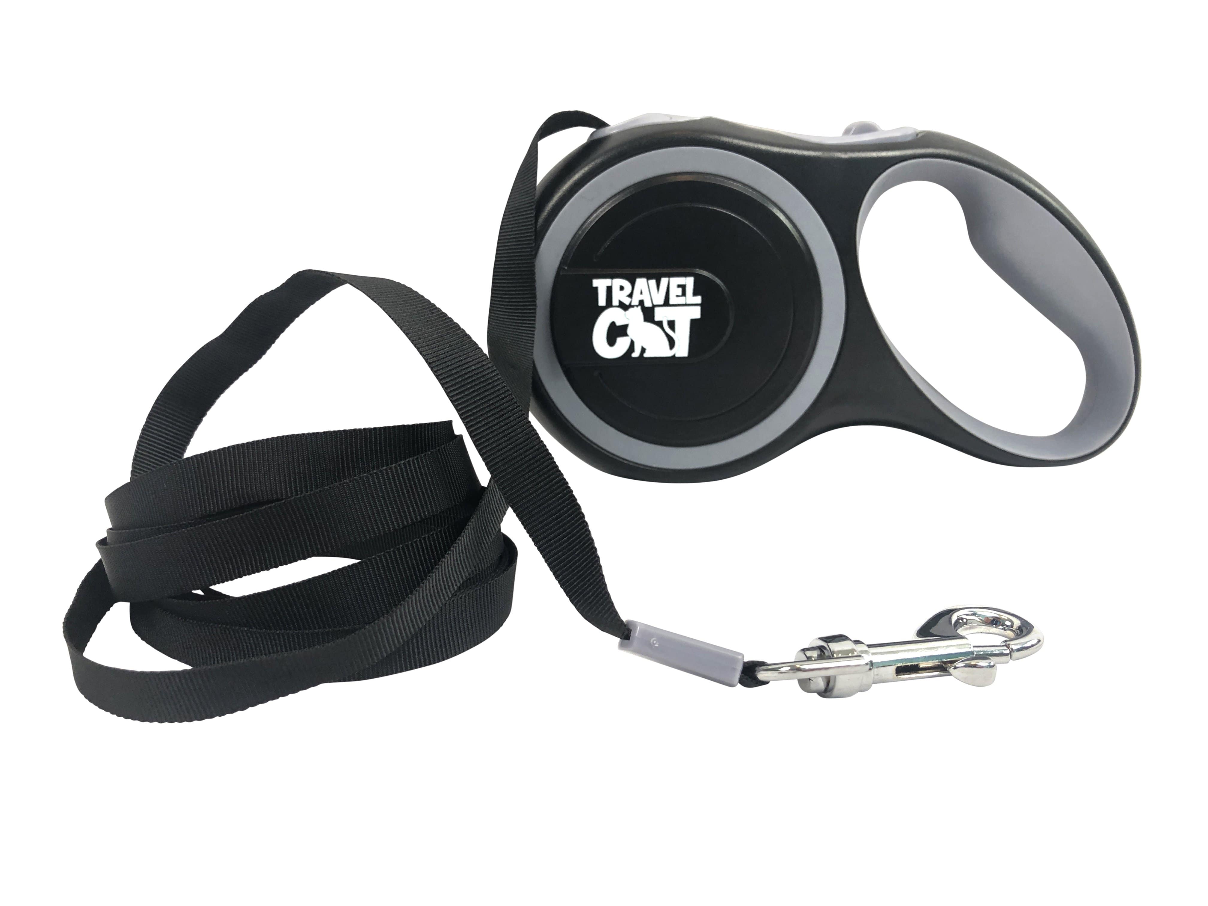 "The Gotta Go" Travel Litter Box and Retractable Cat Leash Set