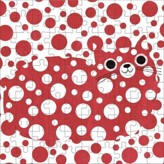 Artsy Cats 100 Piece Puzzle Tin